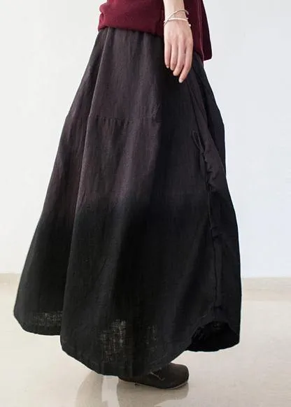 2021 Vintage drawstring pleated oversize gray wide leg pants