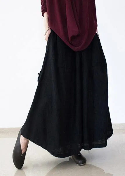 2021 Vintage drawstring pleated oversize gray wide leg pants