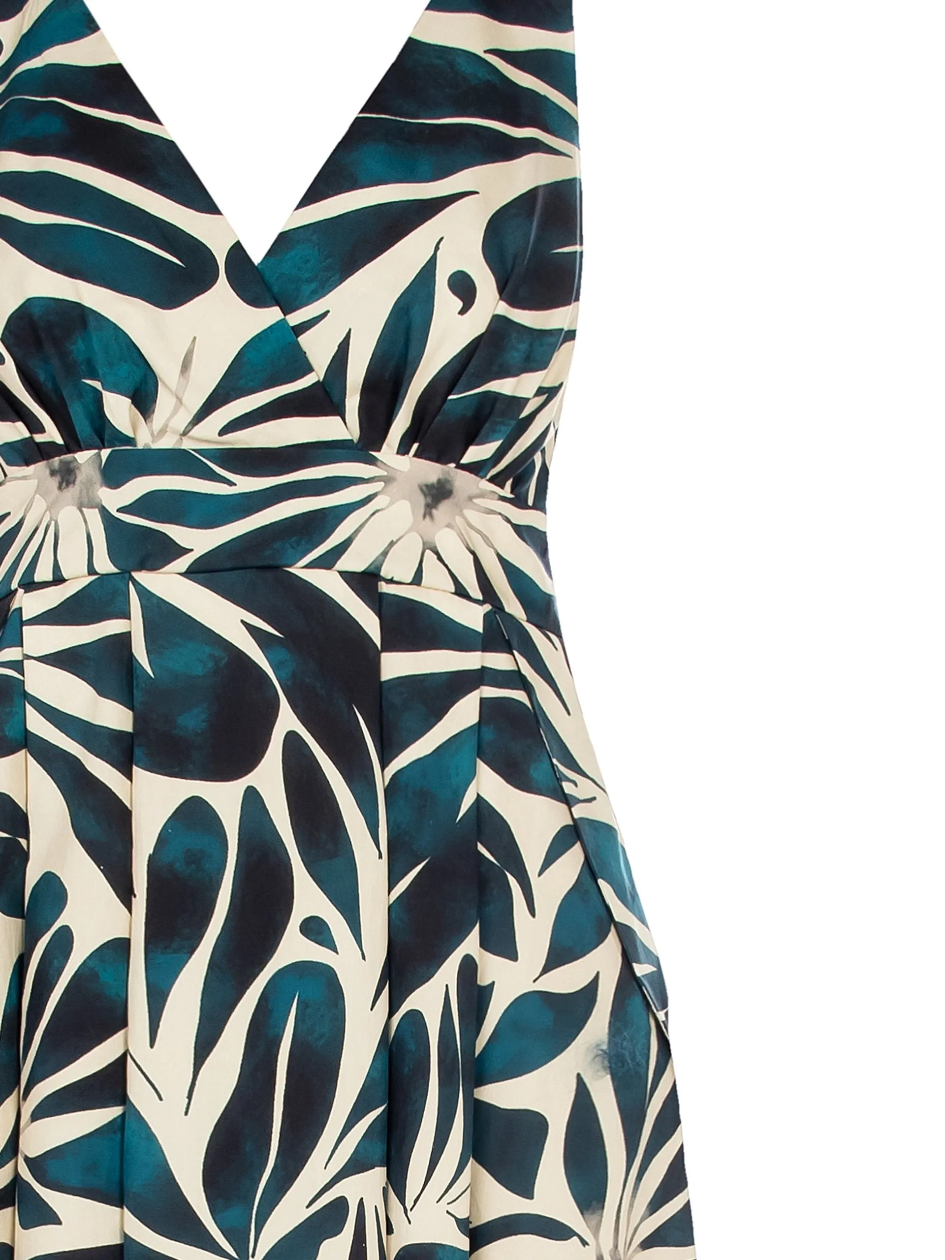 Asymmetric Printed Dress