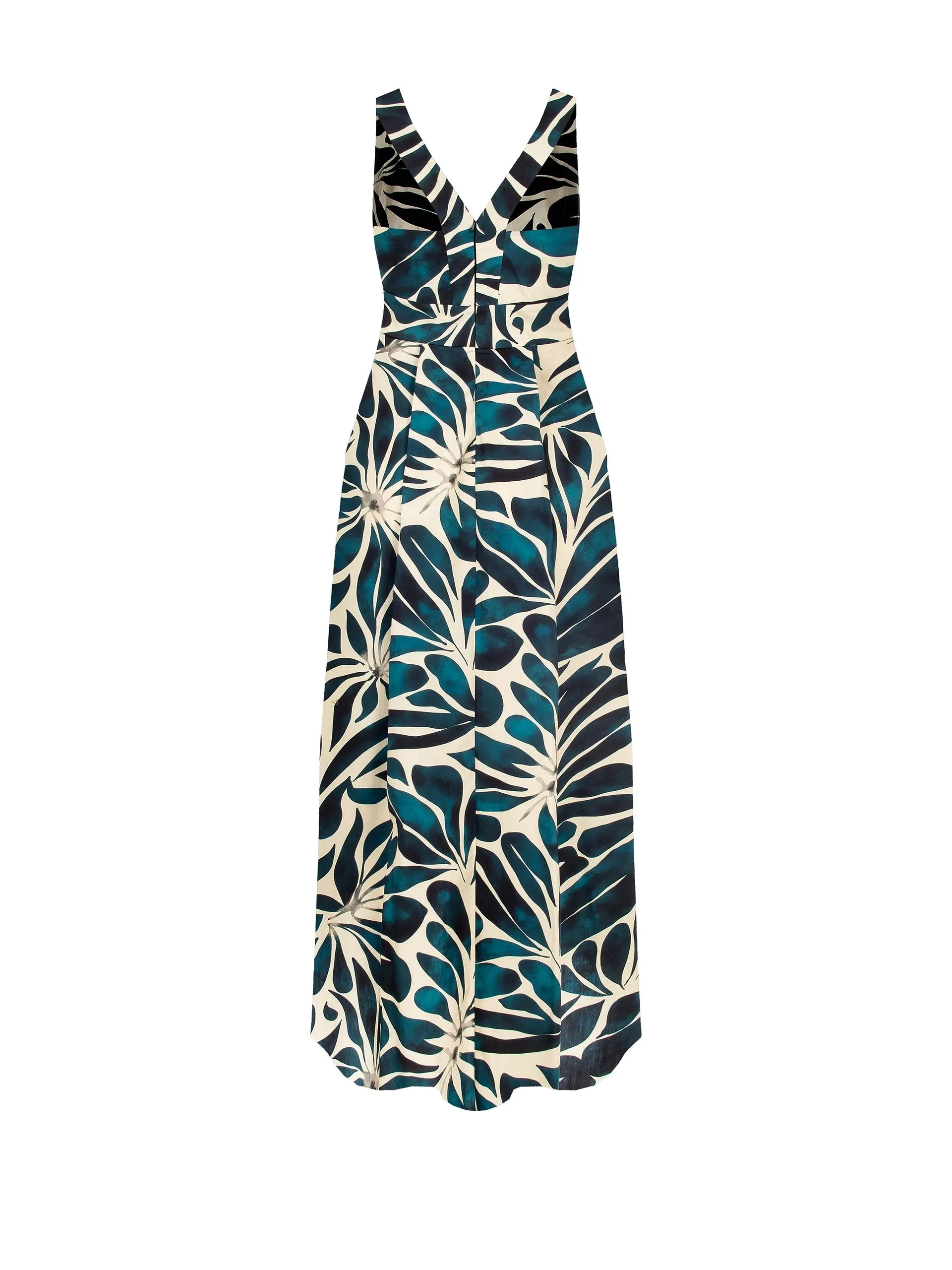 Asymmetric Printed Dress