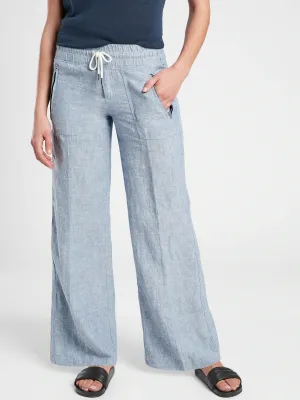 Cabo Linen Wide Leg Pant for Women
