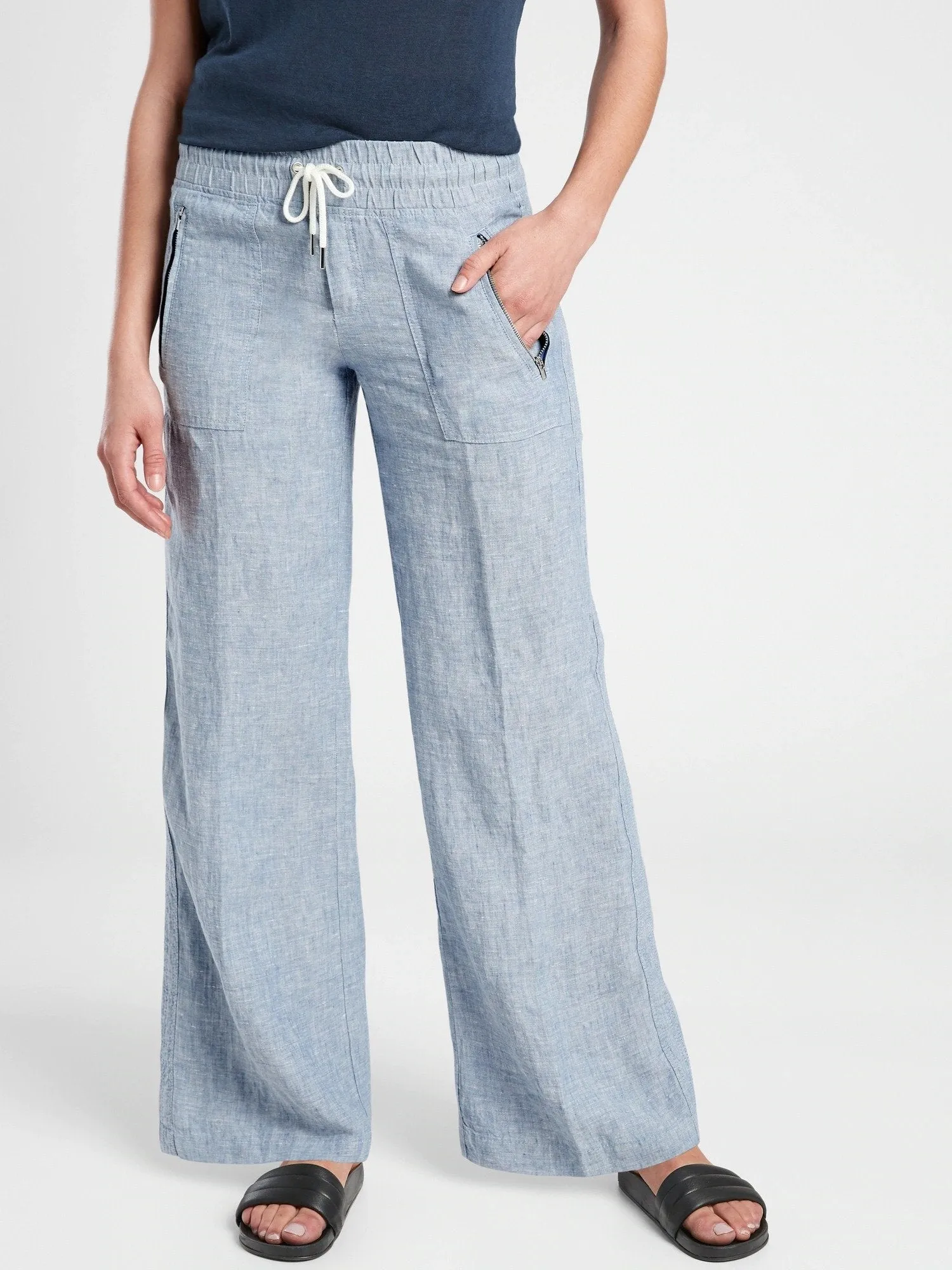 Cabo Linen Wide Leg Pant for Women