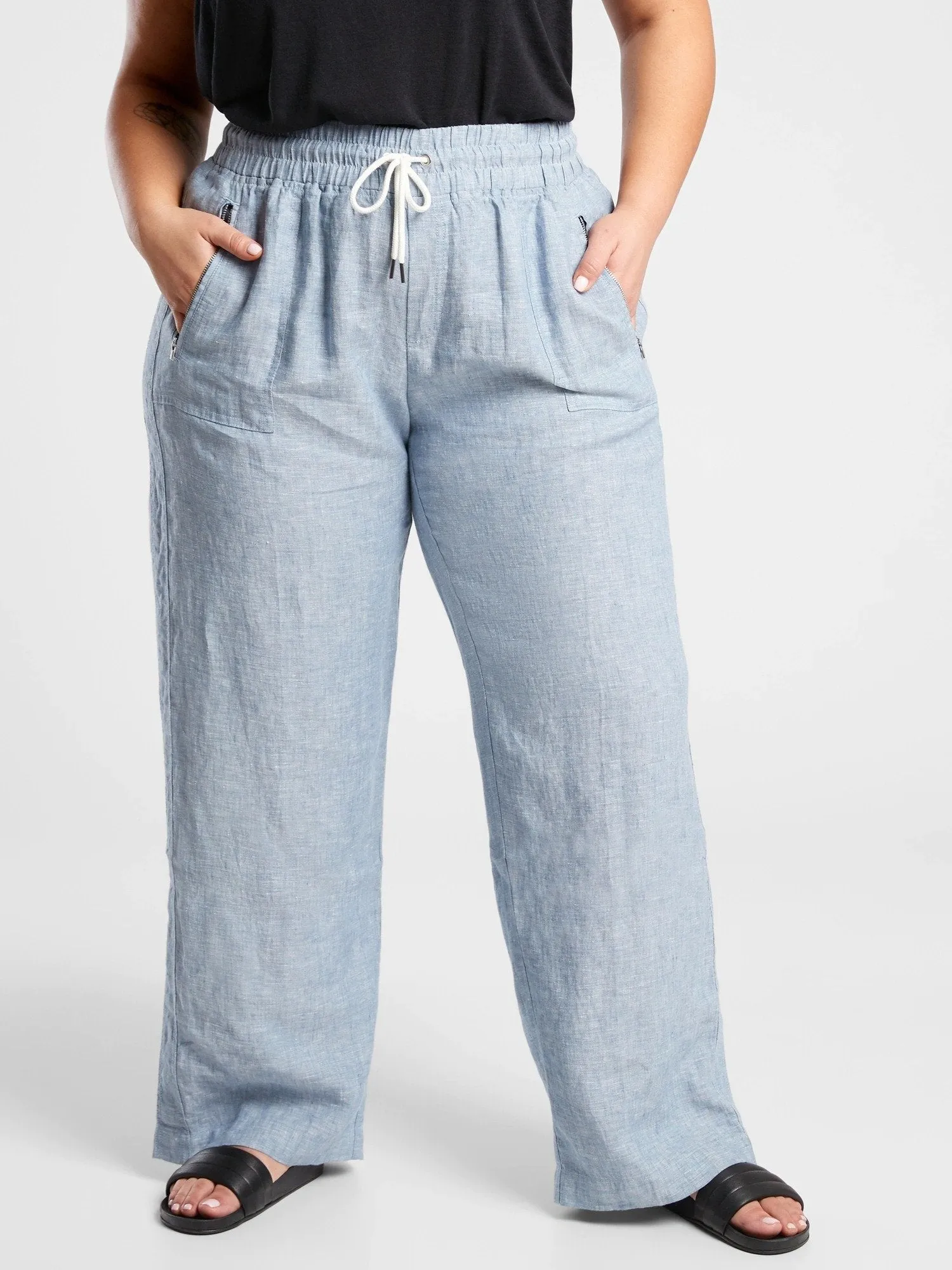 Cabo Linen Wide Leg Pant for Women