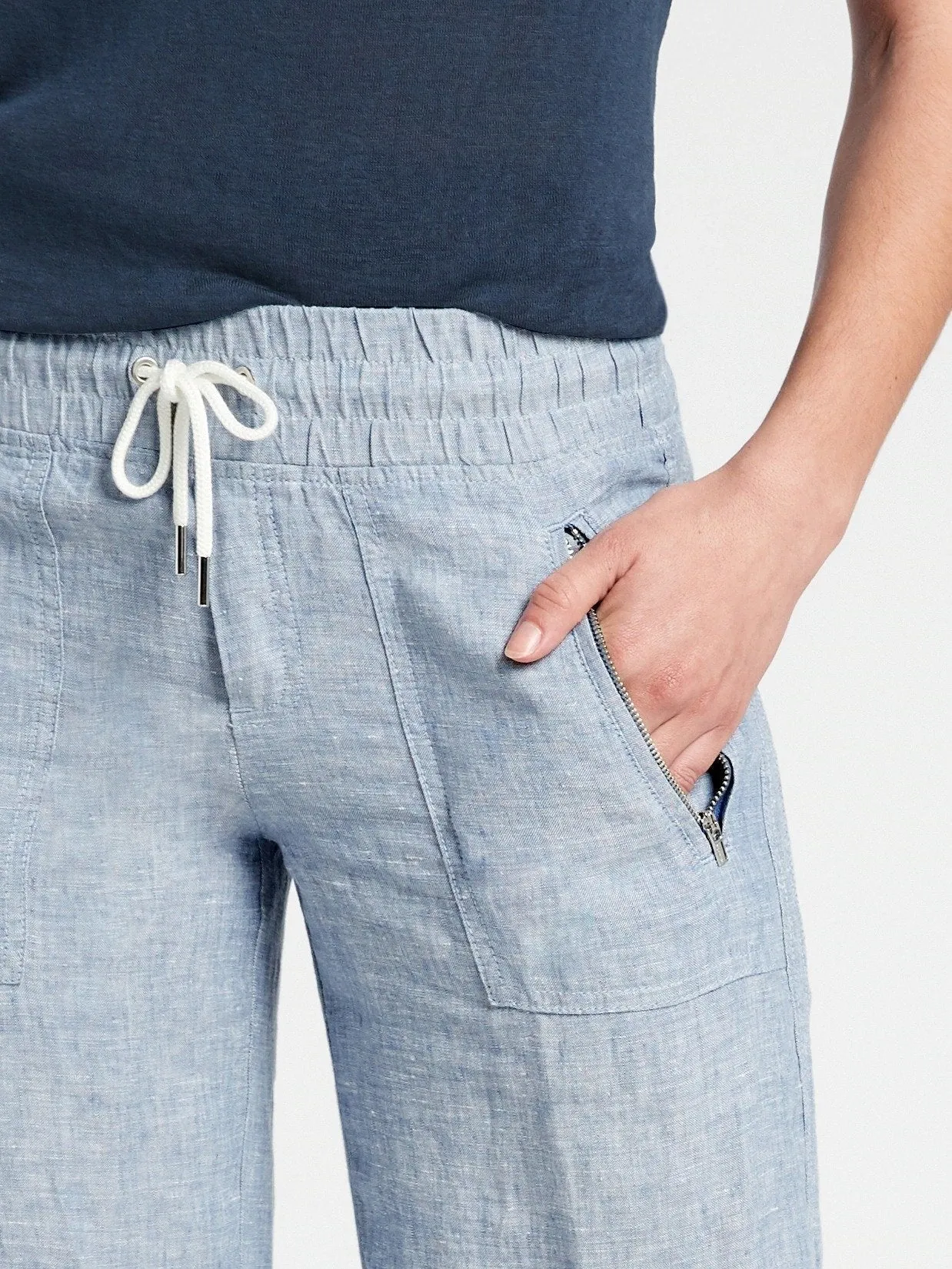 Cabo Linen Wide Leg Pant for Women