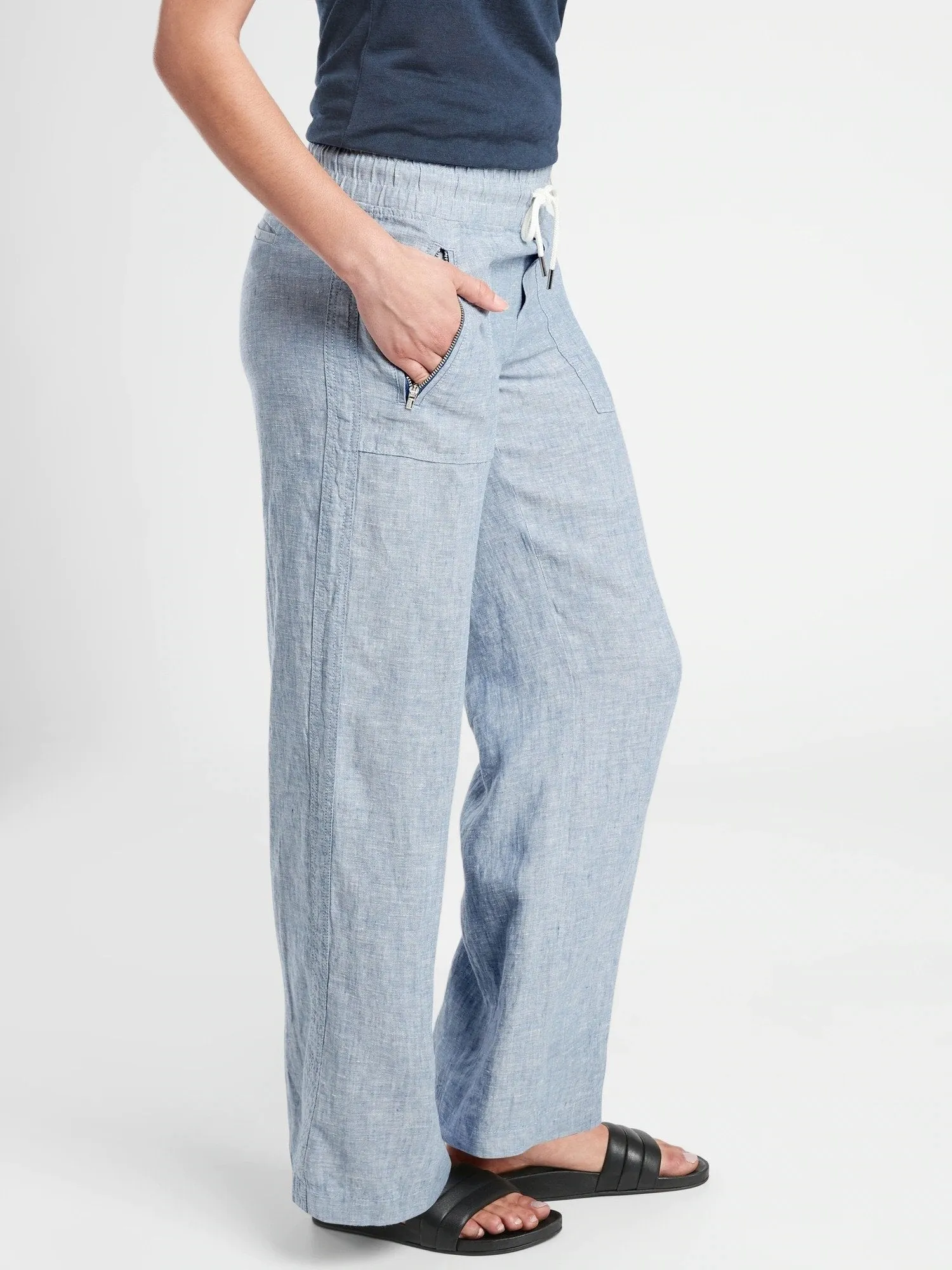 Cabo Linen Wide Leg Pant for Women