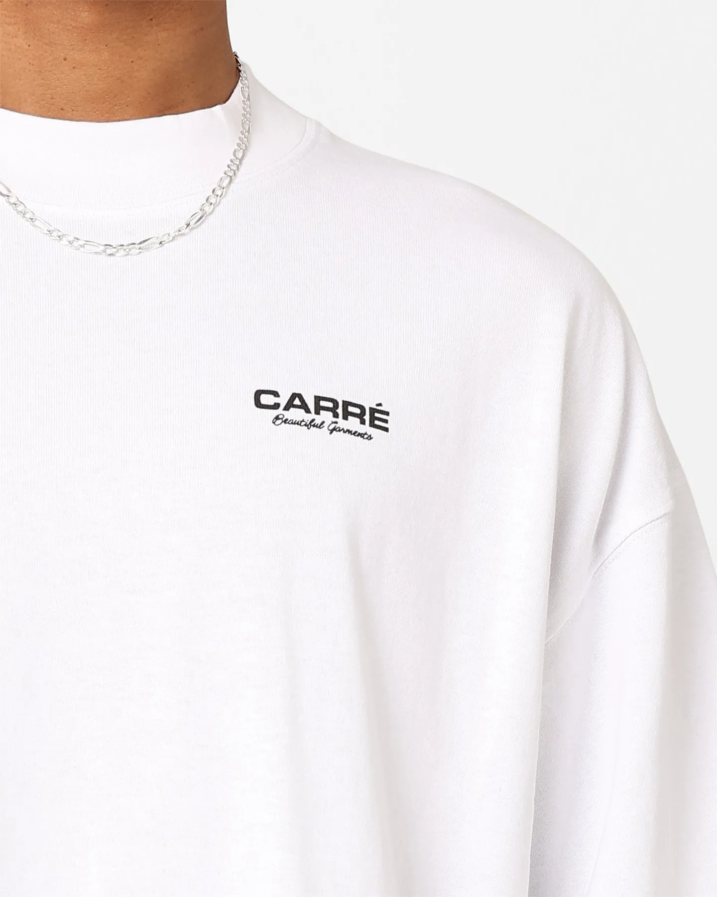 Carre RBG Heavyweight Oversized T-Shirt White