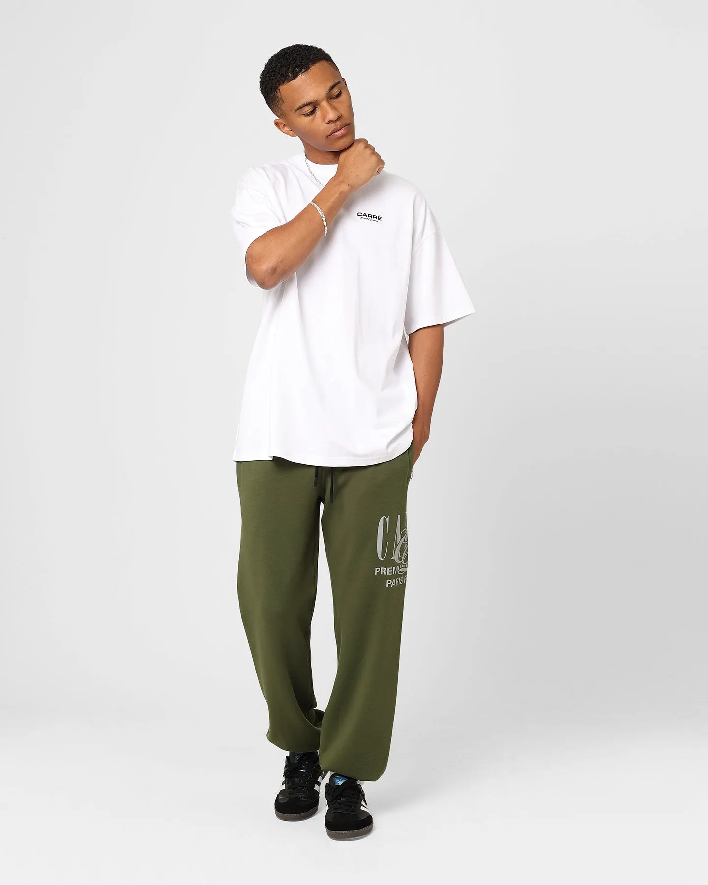 Carre RBG Heavyweight Oversized T-Shirt White
