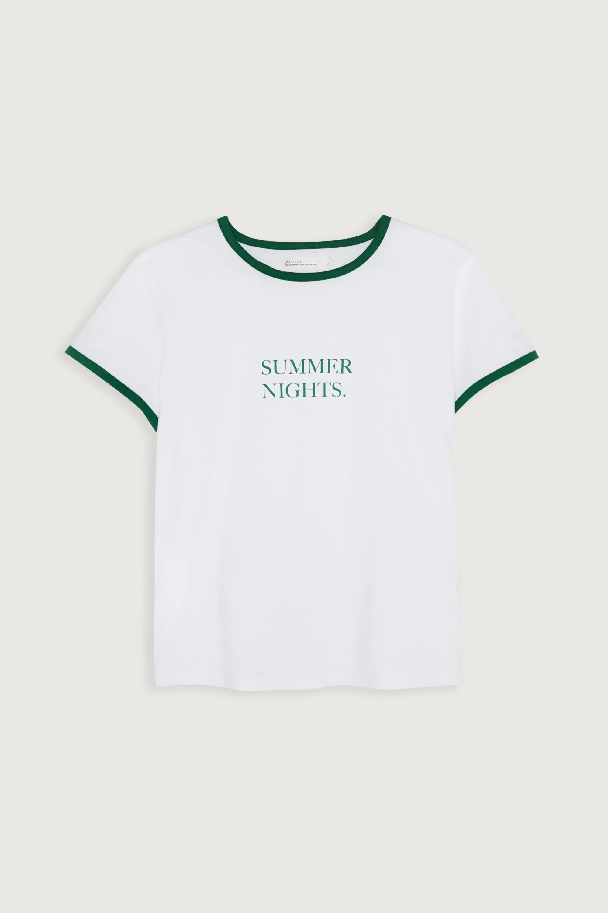 CONTRAST TRIM TEE