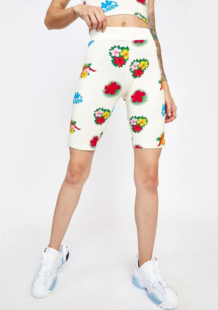 Cream Authentic Palembang Biker Shorts