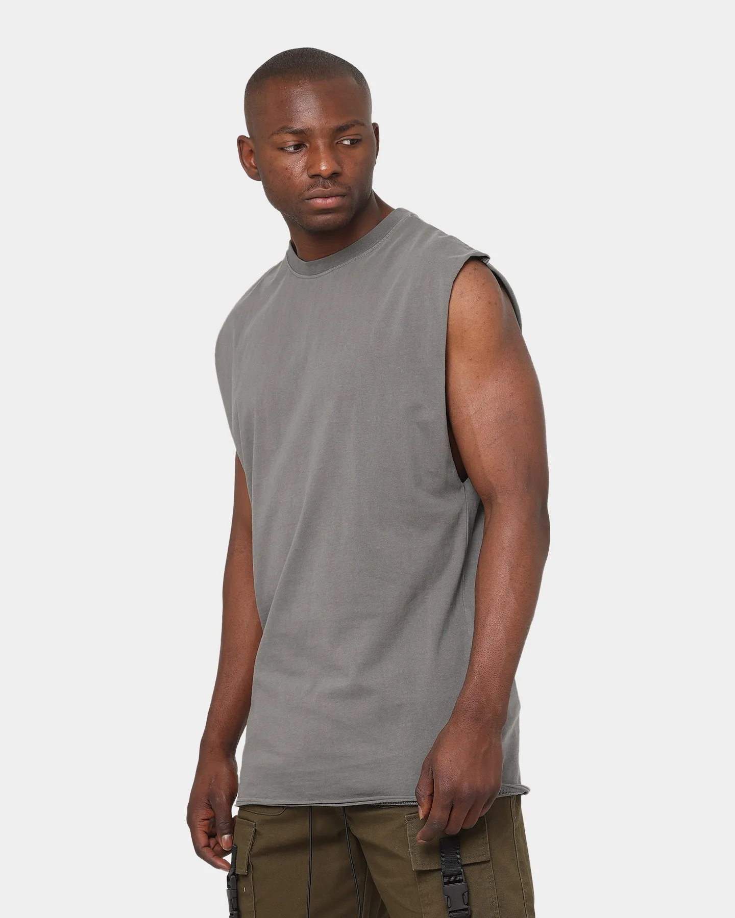 EN ES Falcon Muscle T-Shirt Charcoal