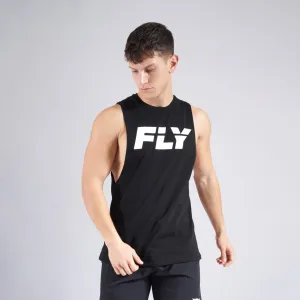 FLY BIG LOGO TANK - BLACK