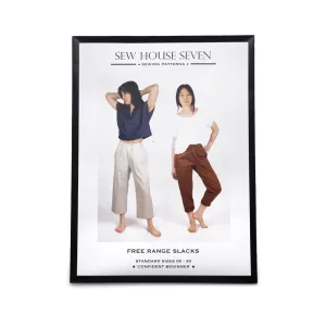 Free Range Slacks, 00-20 - Sew House Seven