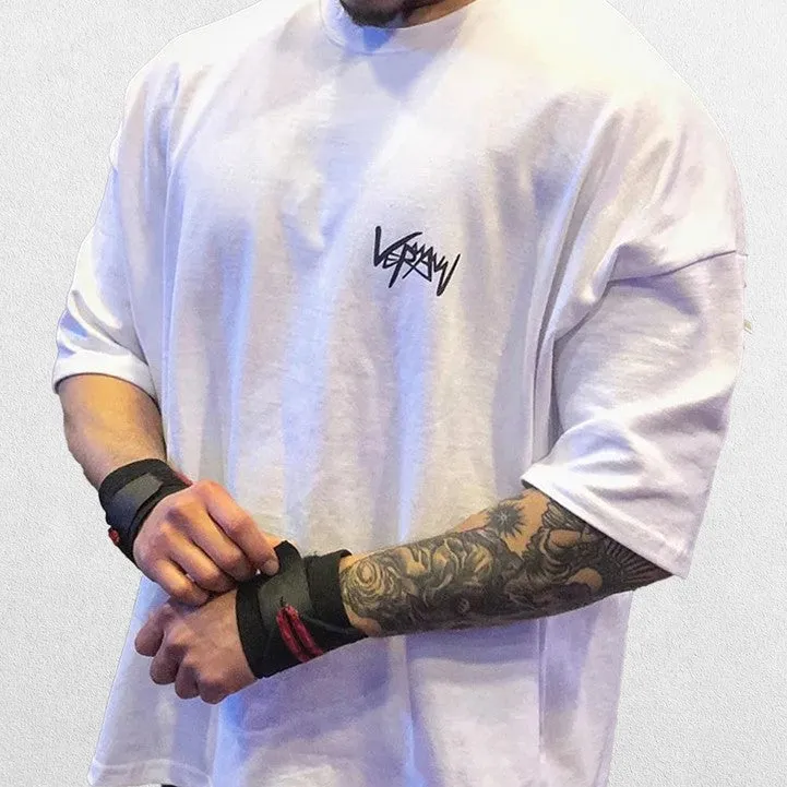 GPW Men's Oversized T-Shirt - Casual Gym Bodybuilding Top