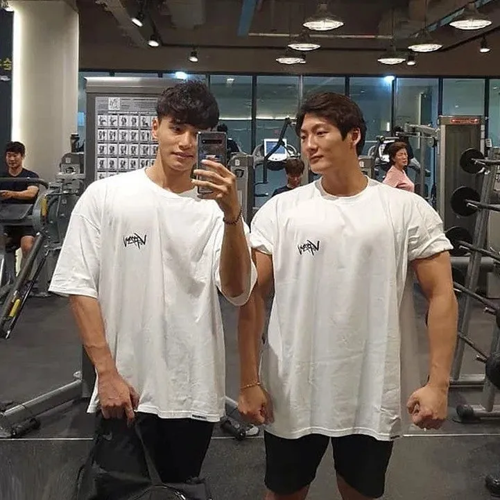 GPW Men's Oversized T-Shirt - Casual Gym Bodybuilding Top