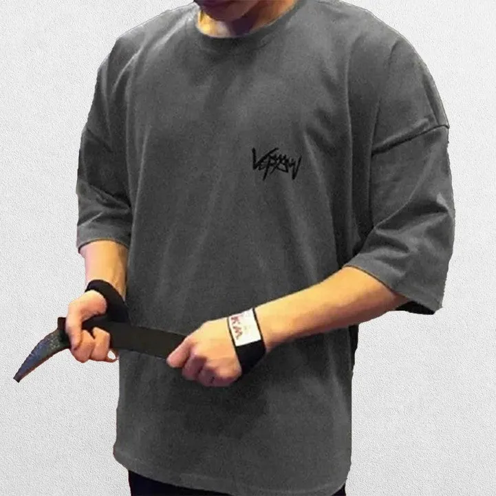 GPW Men's Oversized T-Shirt - Casual Gym Bodybuilding Top