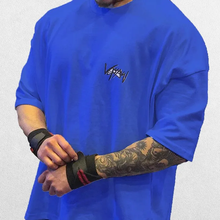 GPW Men's Oversized T-Shirt - Casual Gym Bodybuilding Top