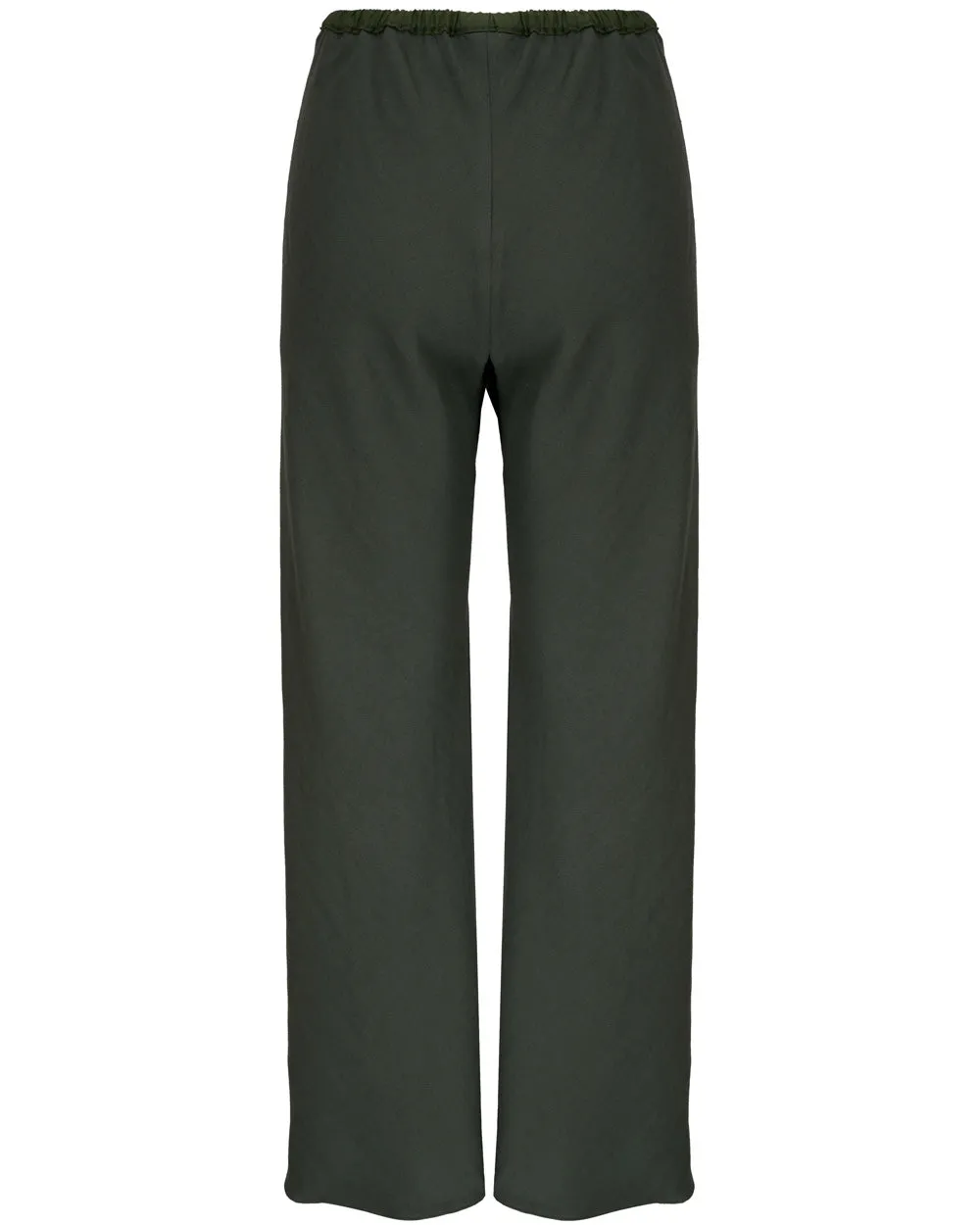 Green Cropped Pant