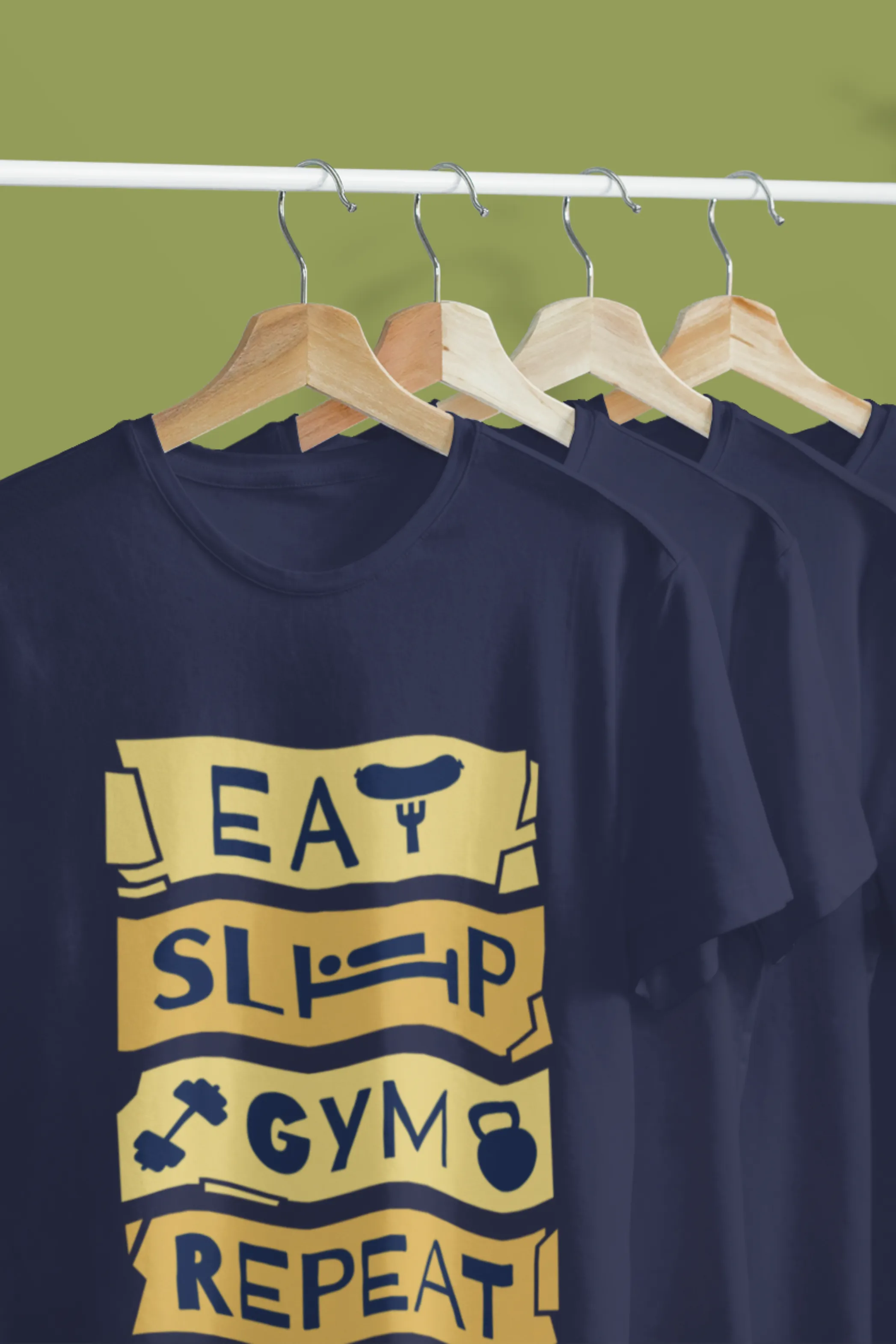 Gym Routine Printed Oversized T-shirt for Men