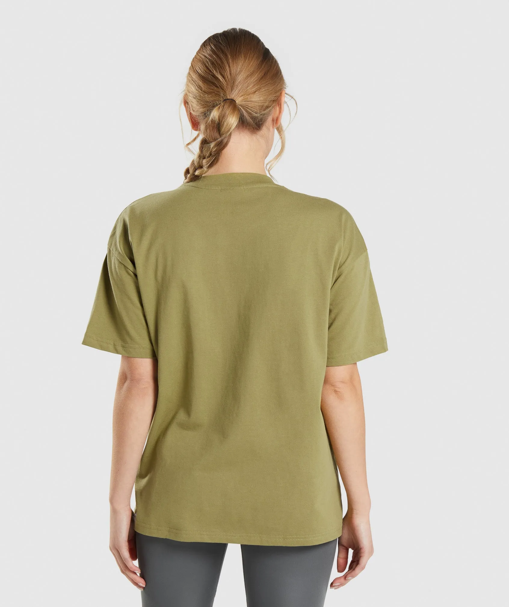 Gymshark Training Oversized T-Shirt - Griffin Green