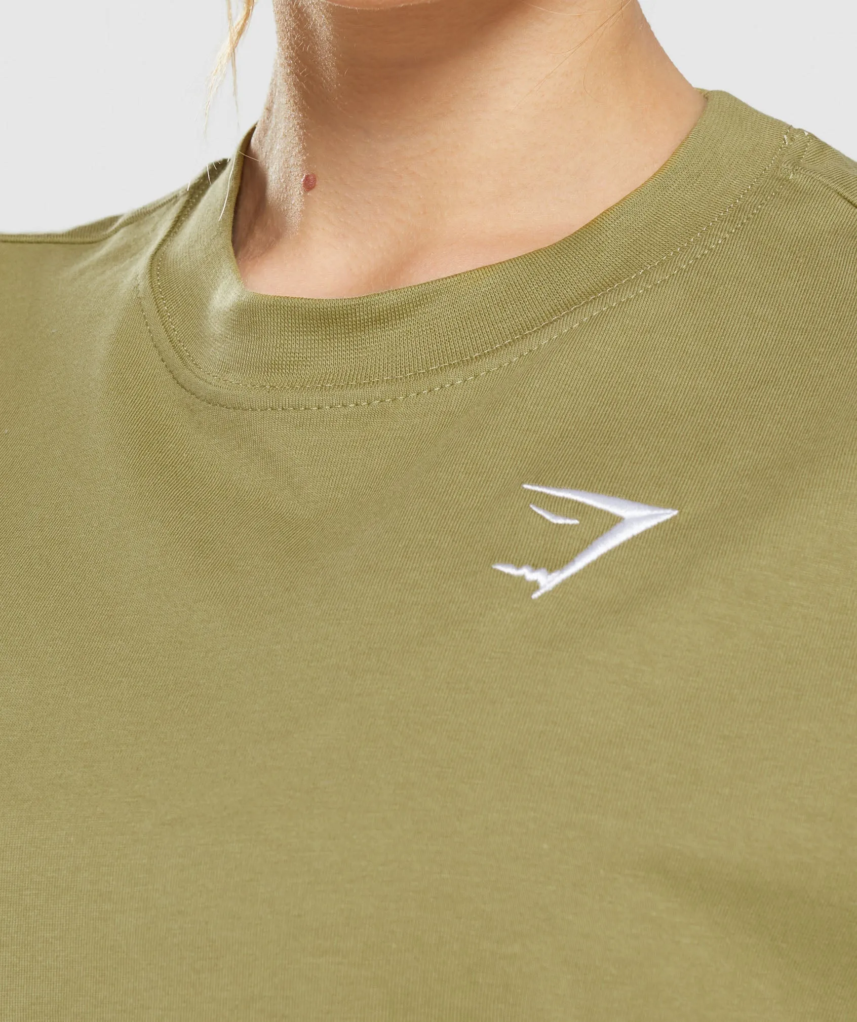 Gymshark Training Oversized T-Shirt - Griffin Green