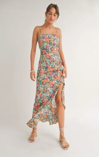 Island Life Ruffled Maxi Dress