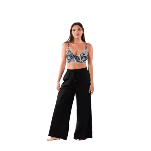Jantzen Josephine Pull-On Lounge Pant Coverup - Black