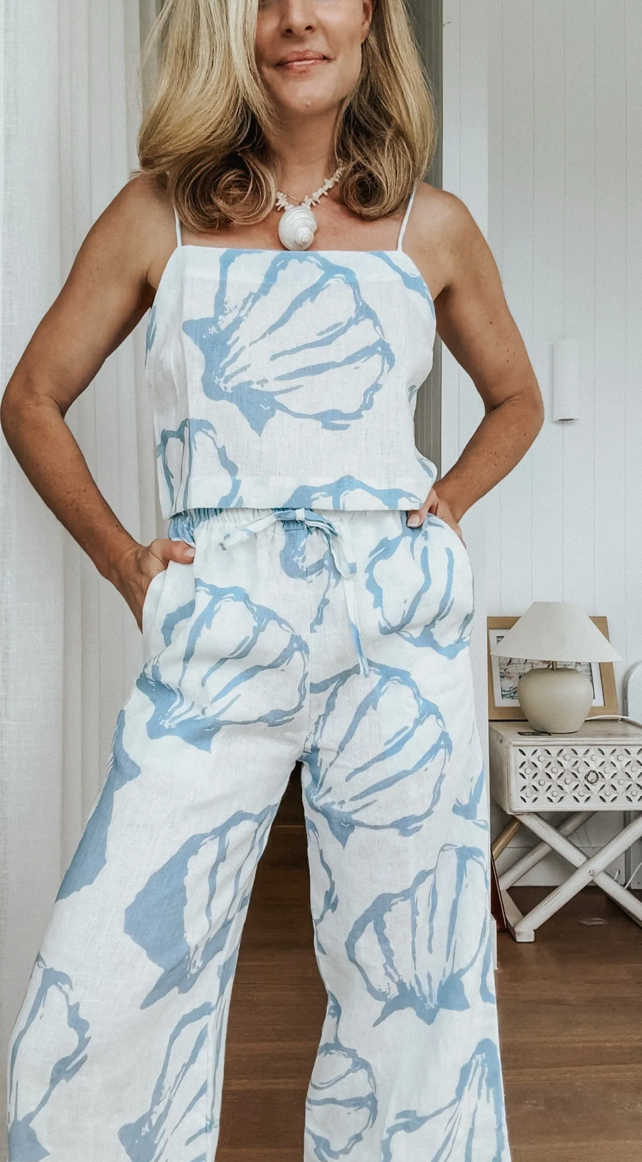 Lottie Pants - Blue Shell