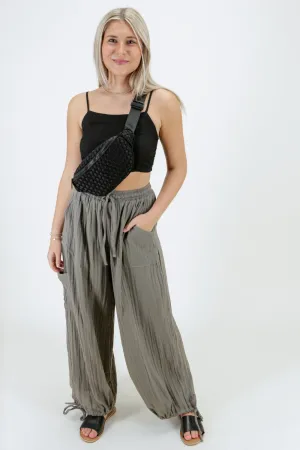 Lotus & Luna: Adventure Cargo Pants Collection - Granite