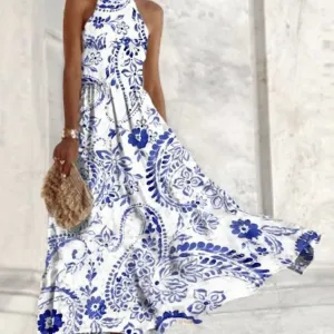 Luna Patterns Chic Maxi Dress