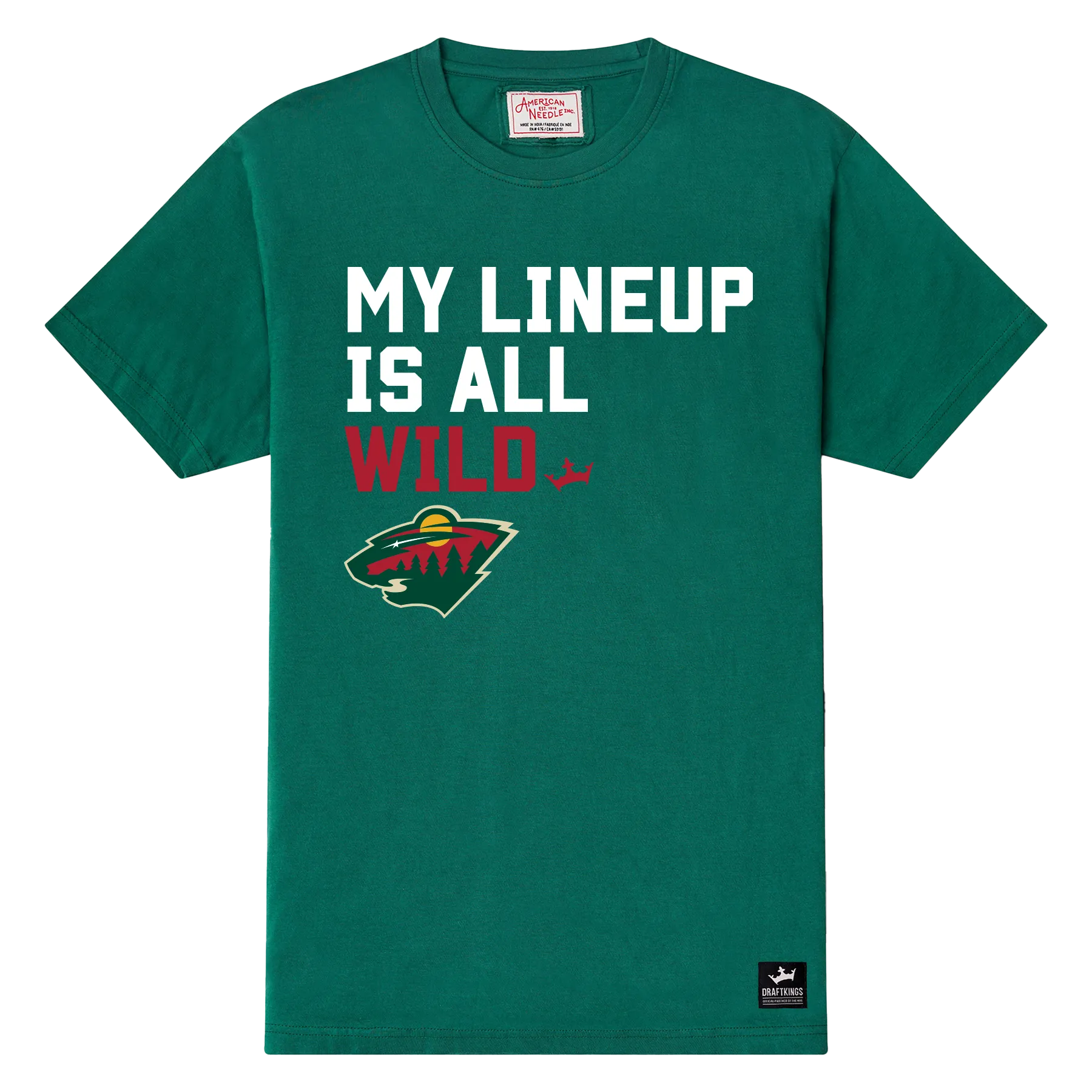 Minnesota Wild My Lineup T-shirt