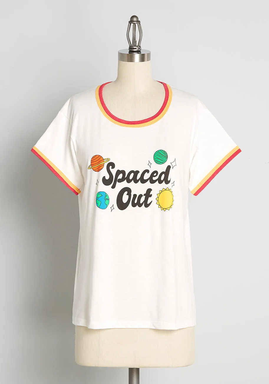 ModCloth x CAMP Collection Spaced Out Graphic Ringer Tee