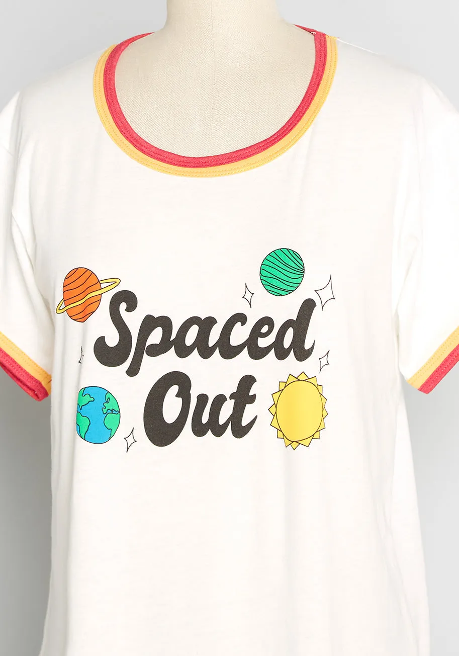 ModCloth x CAMP Collection Spaced Out Graphic Ringer Tee