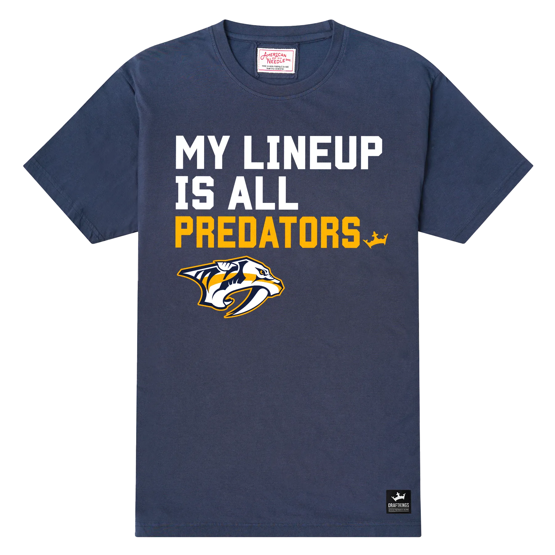 Nashville Predators My Lineup T-shirt