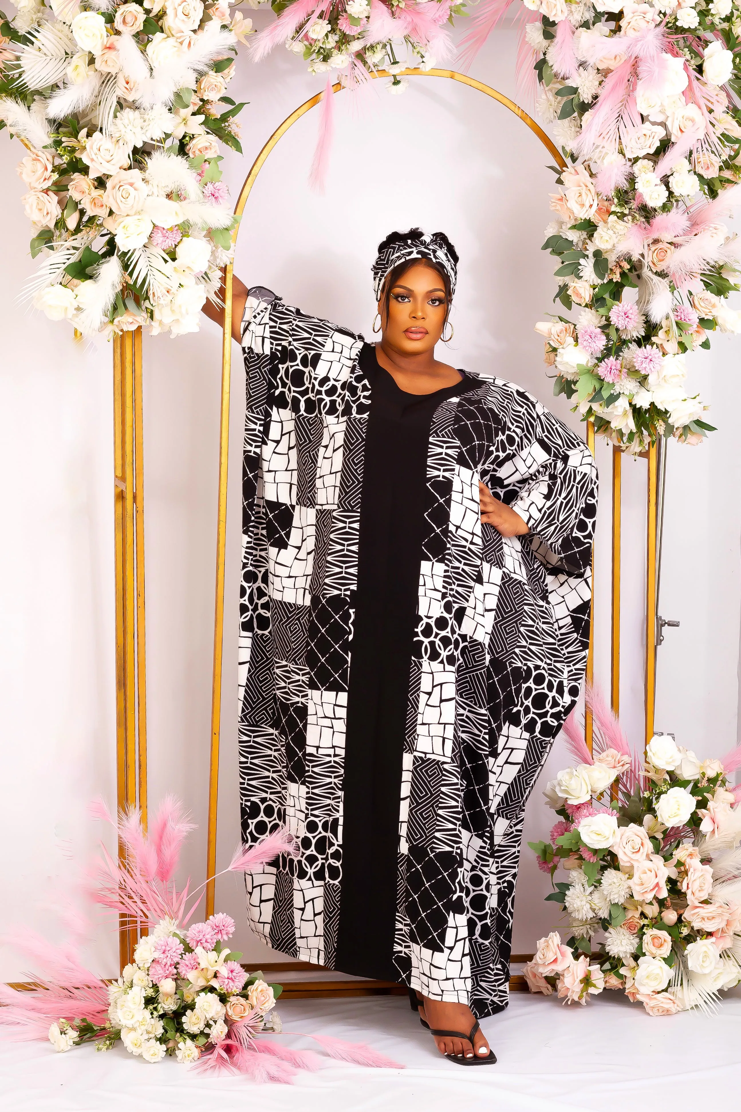 New in African Inspired Kaftan Boubou Bubu Maxi Dress - Katona