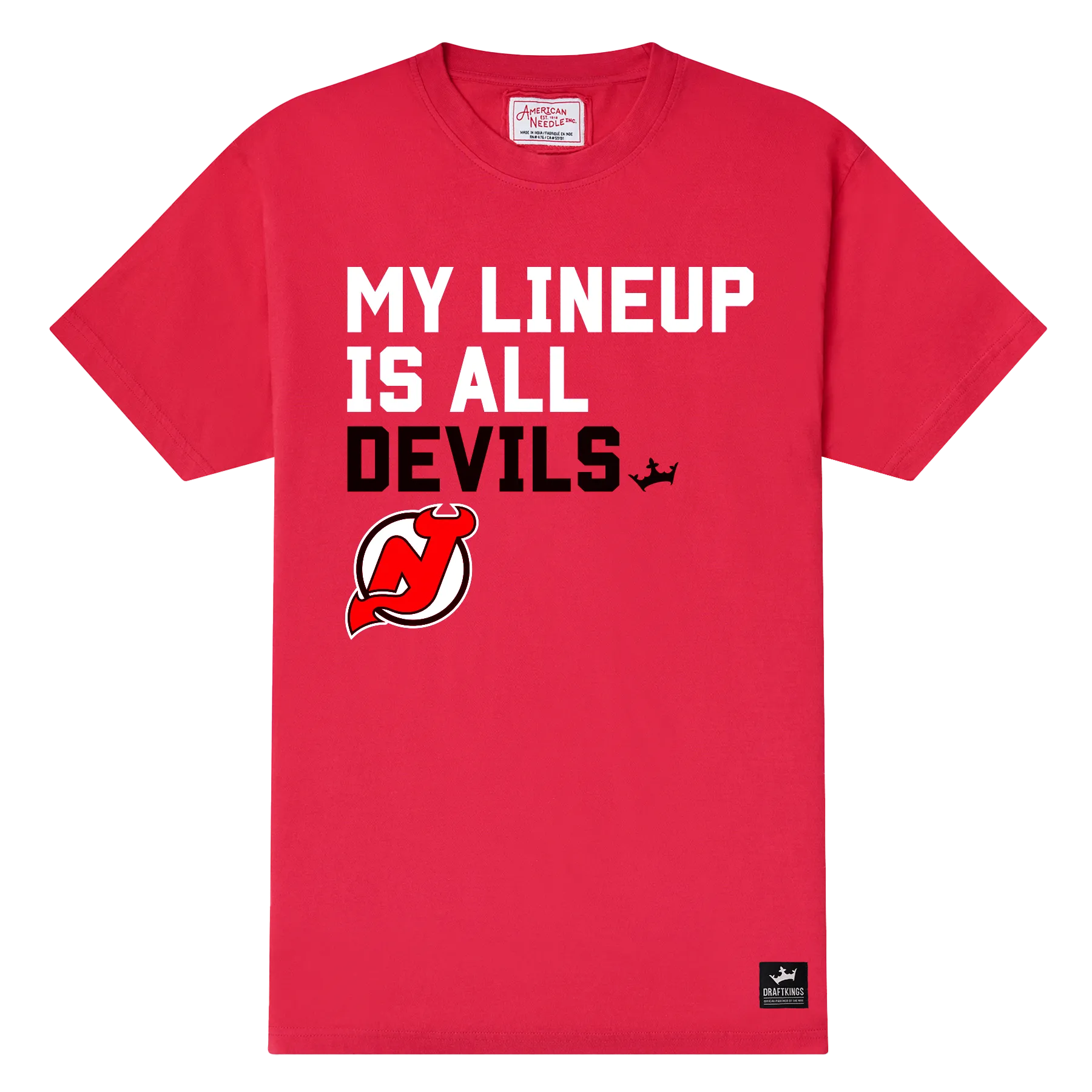 New Jersey Devils My Lineup T-shirt