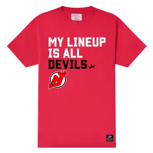 New Jersey Devils My Lineup T-shirt