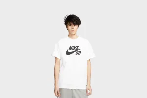 Nike SB Logo Skate T-Shirt (White/Black)