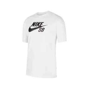 Nike SB Men's Logo Skate T-Shirt HBR White Black