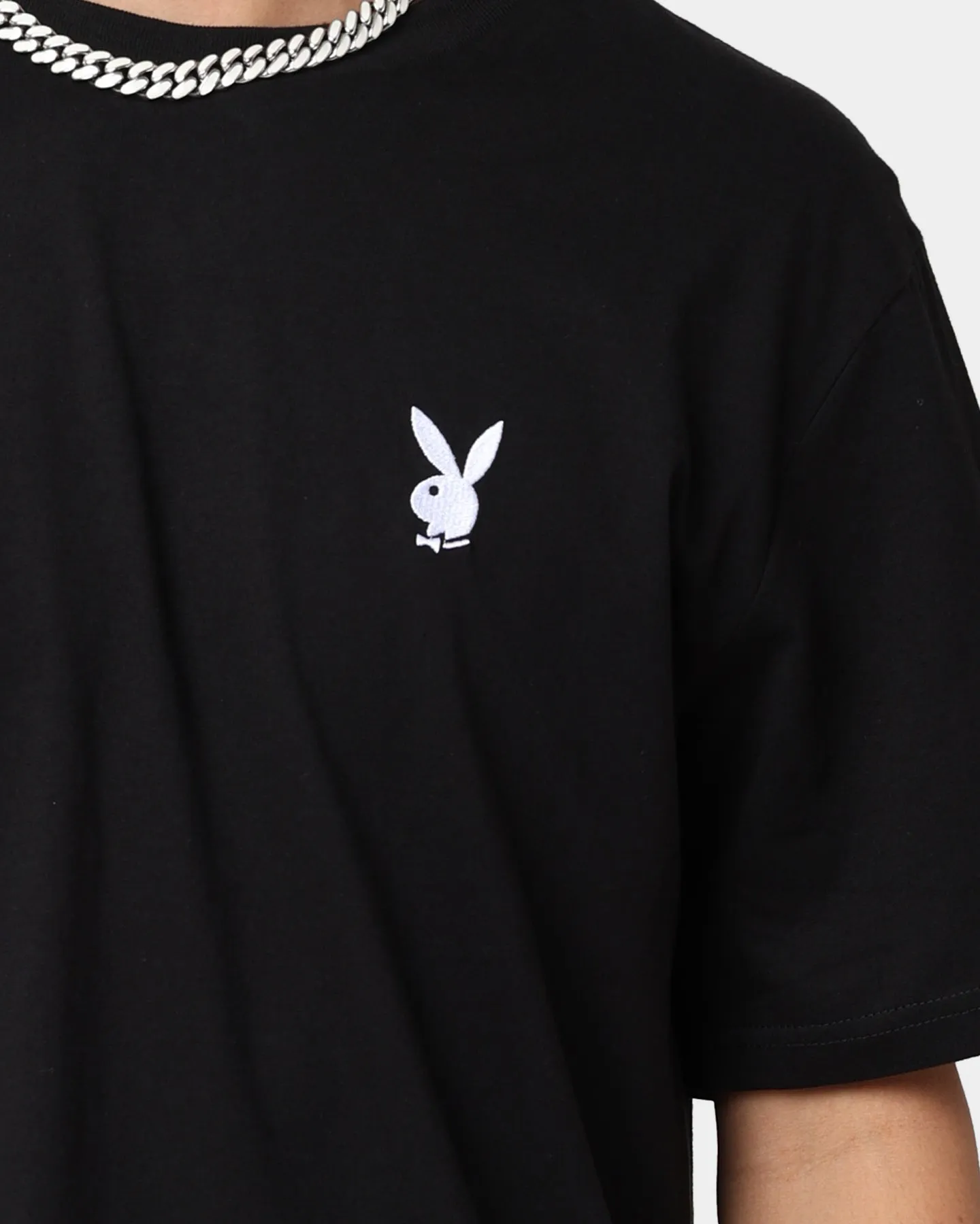 Playboy Bunny Basics Short Sleeve T-Shirt Black