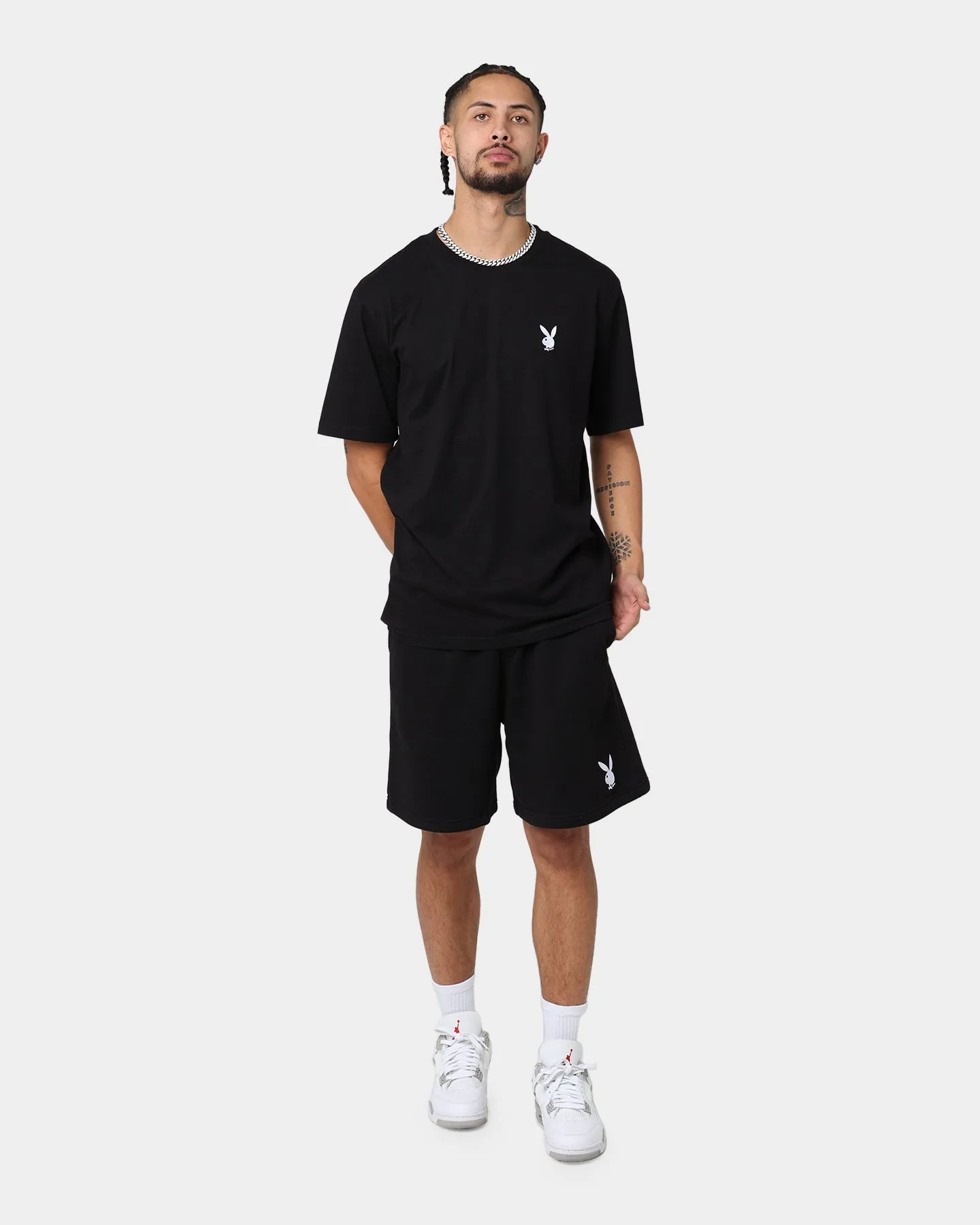 Playboy Bunny Basics Short Sleeve T-Shirt Black