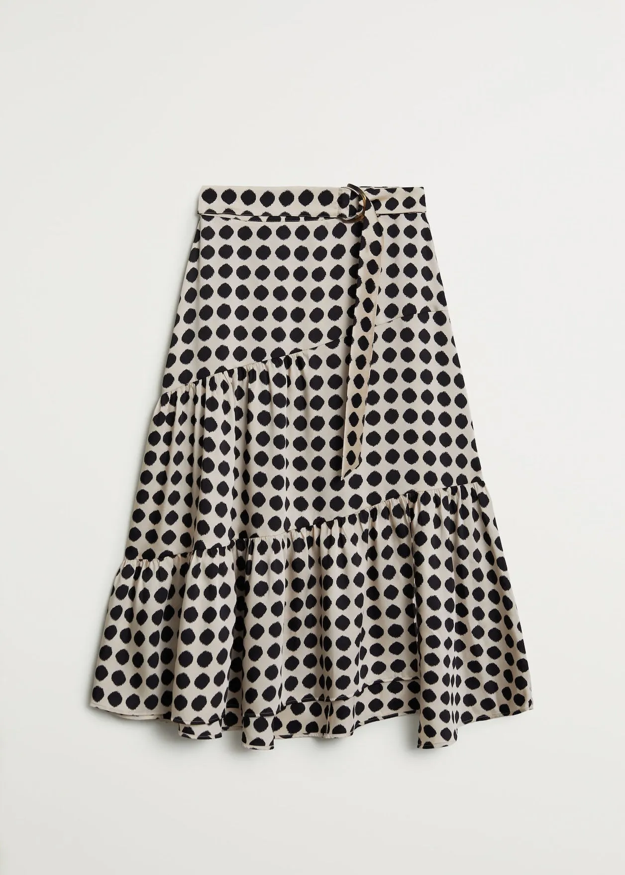 Polka Dots Midi Skirt