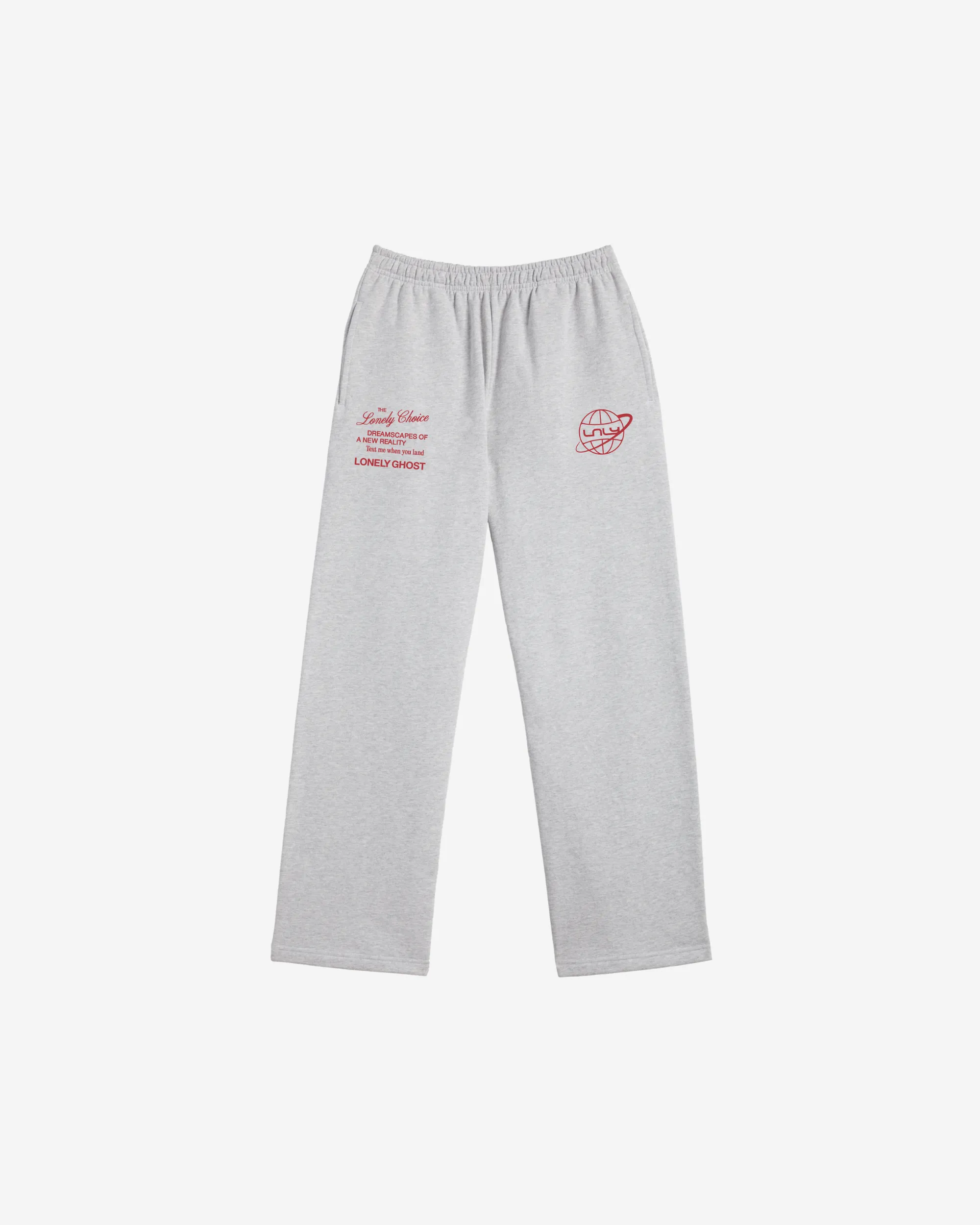 Text Me When You Land Heavyweight Wide Leg Sweatpants