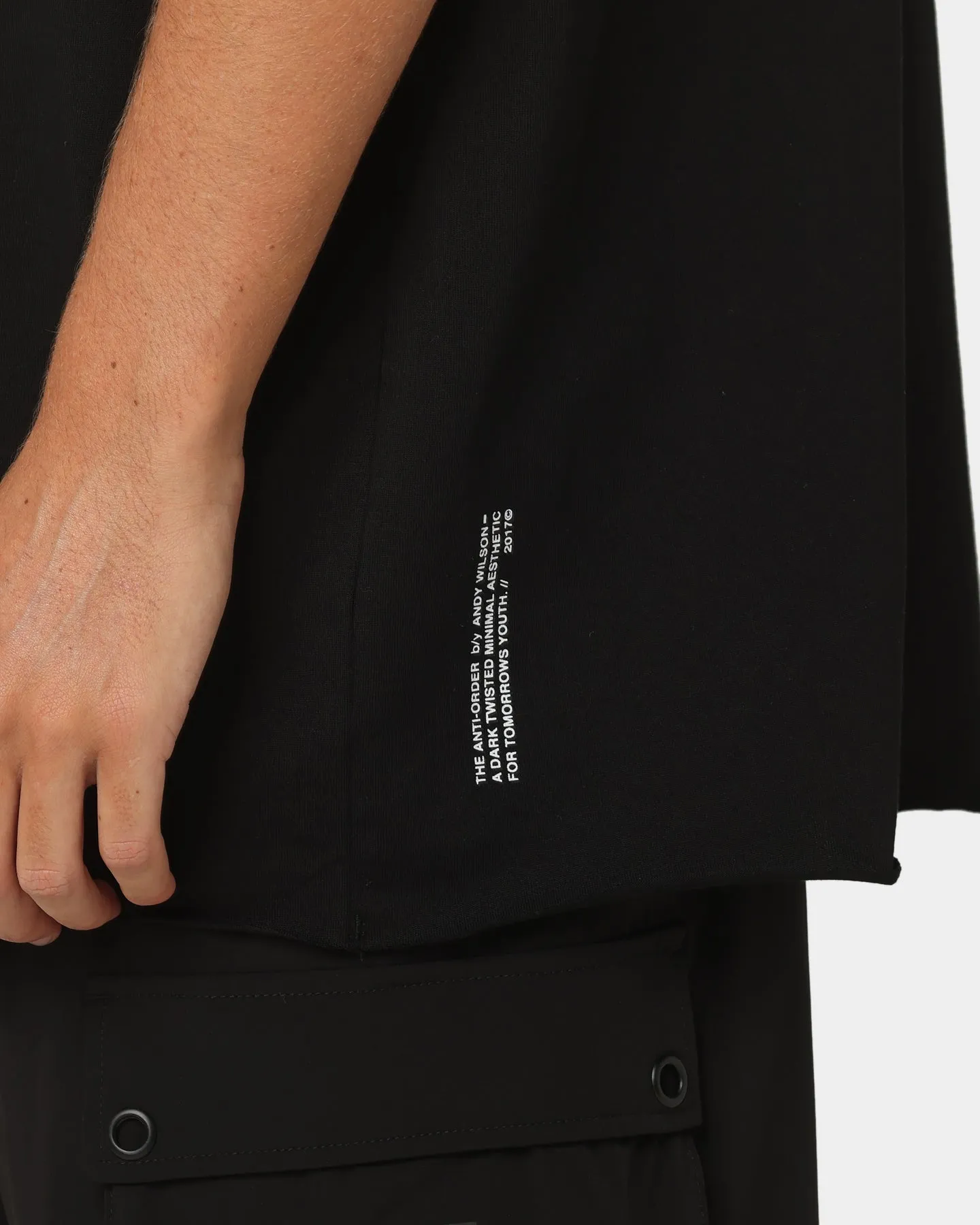 The Anti Order Non-Tactical Oversized T-Shirt Black