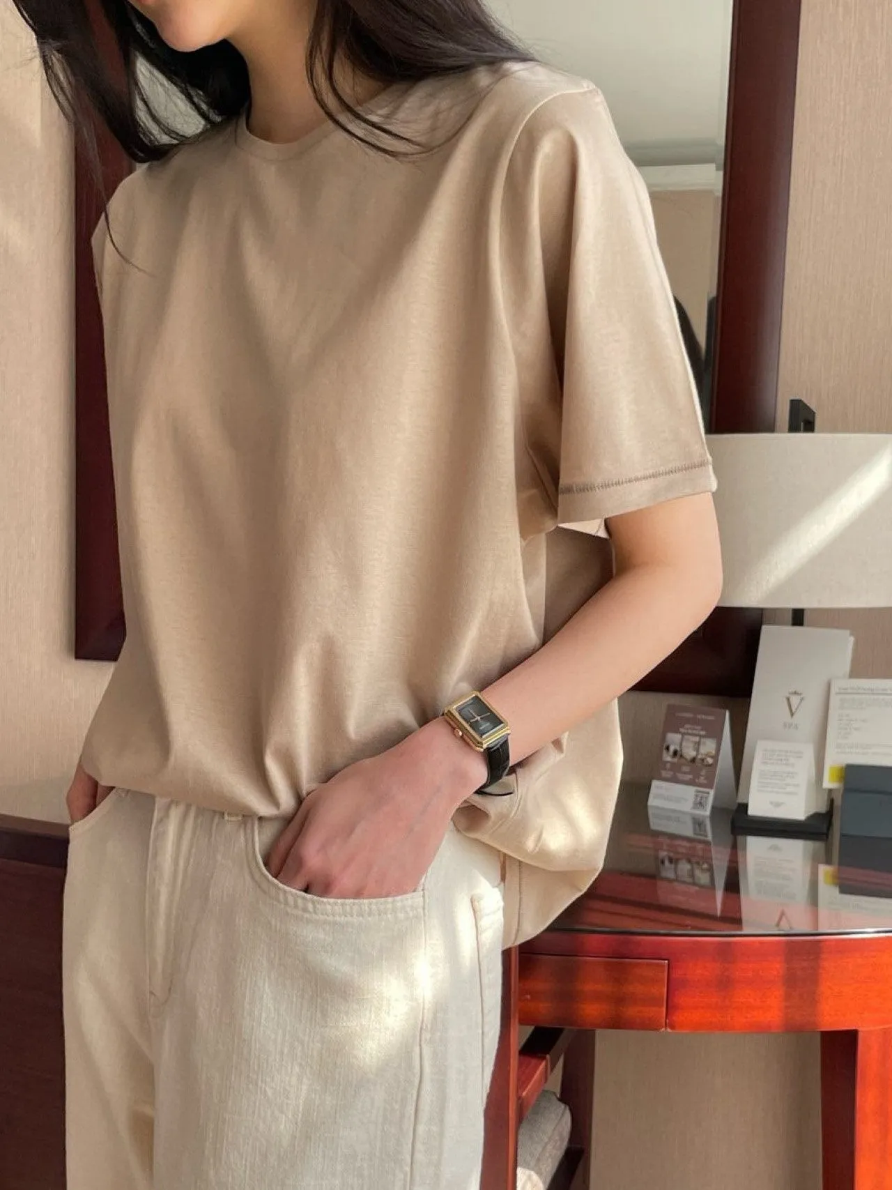 TWIST OVERSIZED T-SHIRT
