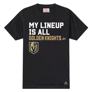 Vegas Golden Knights My Lineup T-shirt