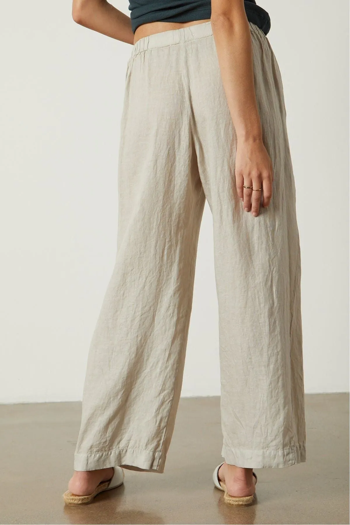 Velvet by Graham & Spencer Lola Pull On Linen Pants | Cobble
