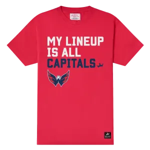 Washington Capitals My Lineup T-shirt